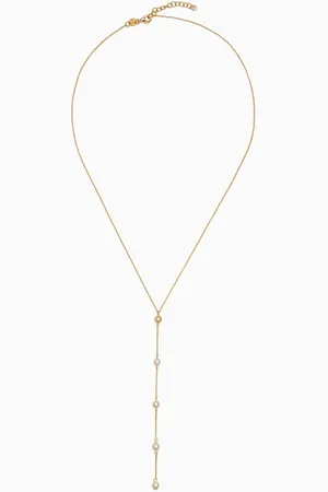 Damas Kiku Pearl Necklace in 18kt Gold