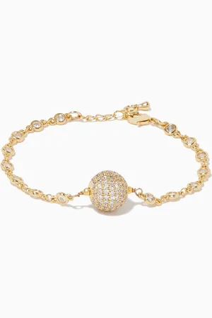 The Jewels Jar Cubic Zirconia Ball Sparkle Bracelet