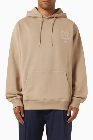 Drôle de Monsieur Le Hoodie Slogan Vignes in Cotton