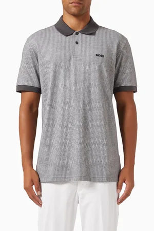HUGO BOSS Polo Shirt in Cotton-piqué