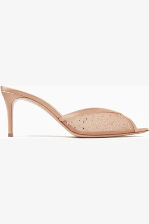 ANDREA WAZEN Katy 75 Sandals in Mesh