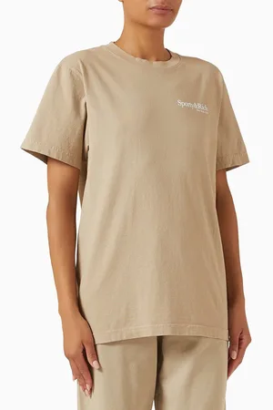 Sporty & Rich HWCNY T-Shirt in Cotton