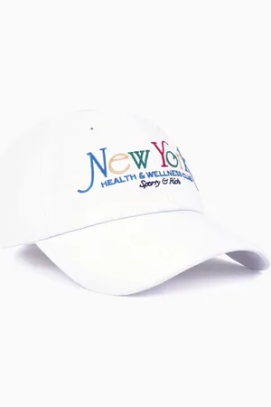 Sporty & Rich NY 94 Hat in Cotton Twill