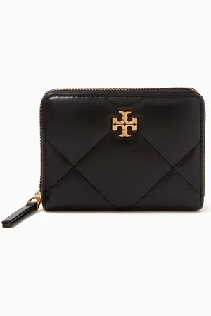 Tory Burch Small Kira Quilted Wallet in Leather