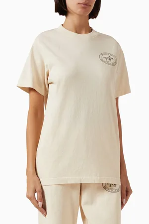 Sporty & Rich Riding Club T-Shirt in Cotton