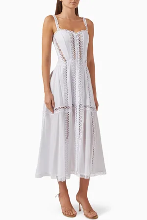 CHARO RUIZ IBIZA Dafelle Handkerchief-hem Dress