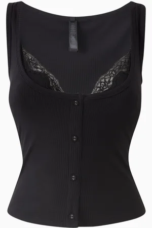 SKIMS Soft Lounge Lace Bralette Tank