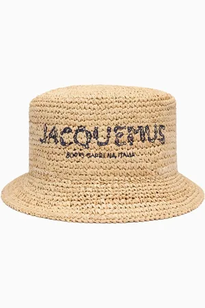 Jacquemus Le Bob Pesco Hat in Raffia