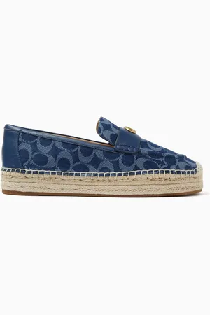 Coach Camilla Slip-on Espadrilles in Signature Denim