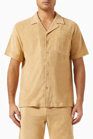 The Resort Co Short-sleeve Shirt in Organic Cotton Terry
