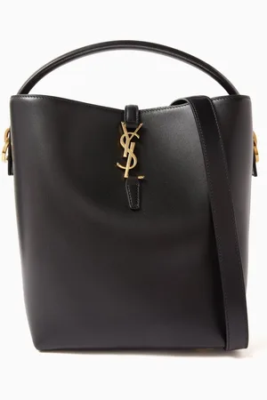 Saint Laurent Le 37 Bucket Bag in Leather