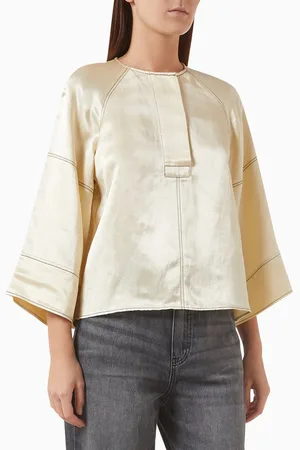 DAY Birger et Mikkelsen Sia High-shine Top in Viscose-blend