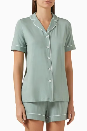 DEREK ROSE Lara Pyjama Shorts Set in Jersey