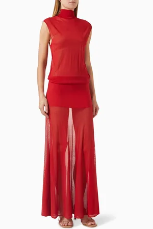 12 STOREEZ Turtleneck Dress in Viscose-knit