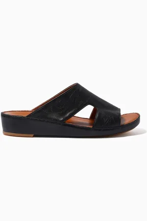 Private Collection Arca Sandals in Equestra Embossed Softcalf