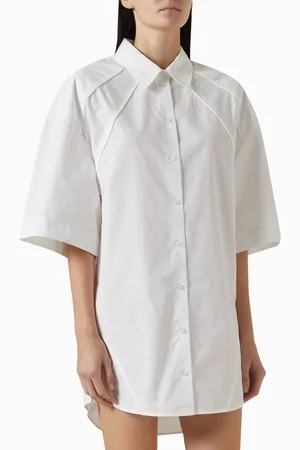 Alexander Wang Oversized Shirt Dress in Cotton