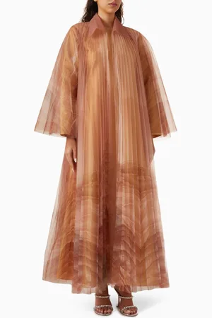 Tha Seen Pleated Abaya & Dress Set