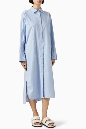 COS Asymmetric Deconstructed Shirt Dress