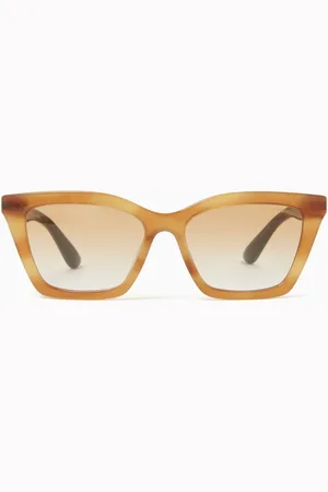 Emporio Armani Butterfly Sunglasses in Bio-acetate