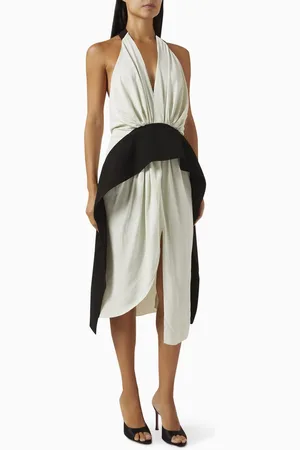 16Arlington Piera Midi Dress in Viscose