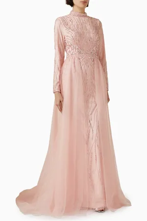 BASIX Bead-embellished Gown in Tulle
