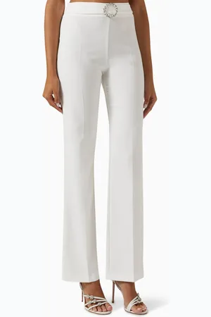 Serpil Embellished-buckle Pants