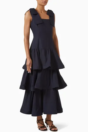 ELLIATT Kara Tiered Maxi Dress