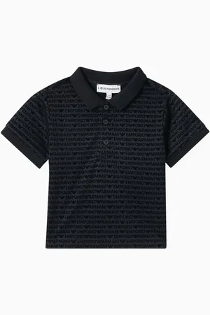 Emporio Armani EA Logo Polo Shirt in Jersey