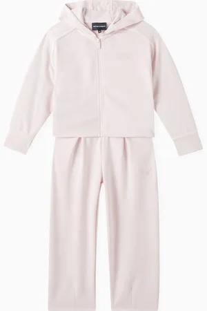Emporio Armani Embroidered Tracksuit Set in Jersey