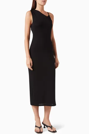 Haight Lorena Midi Dress in Viscose Blend
