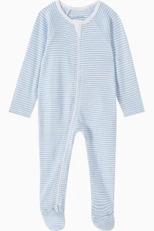 Purebaby Essentials Zip-up Sleepsuit in Organic Cotton