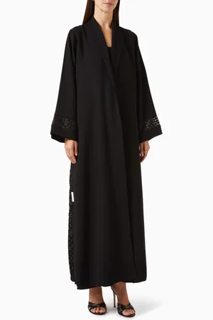 Hessa Falasi Zainah Thread-embroidered Abaya