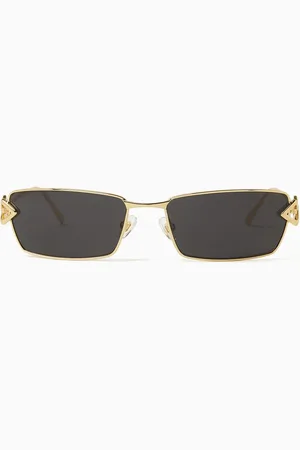 Karen Wazen Kris Sunglasses in Metal