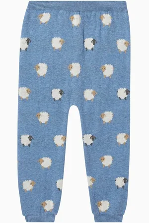 Purebaby On The Farm Leggings in Organic Cotton & Wool