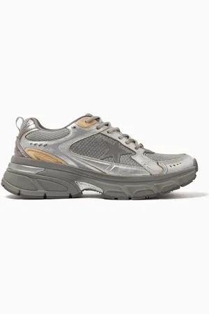 Golden Goose Lightstar Sneakers in Mesh & Leather