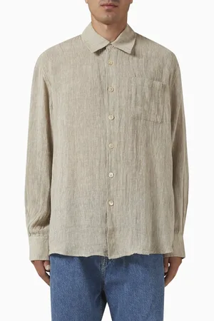 OUR LEGACY Above Shirt in Linen-blend