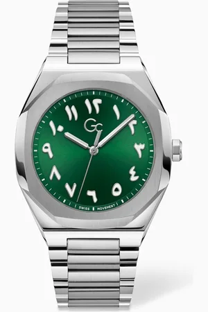 GC Coussin Sleek Lady Quartz Stainless Steel Watch, 42mm
