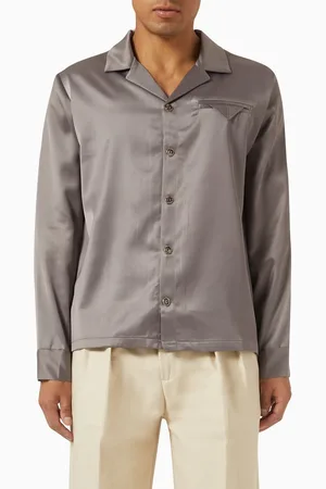 Manière de voir Long-sleeved Shirt in Satin