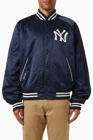 Ralph Lauren New York Yankees Bomber Jacket in Satin