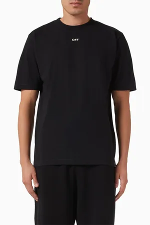 OFF-WHITE Croco Arrow T-shirt in Cotton