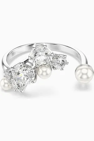Swarovski Constella Ring in Rhodium-plated Metal