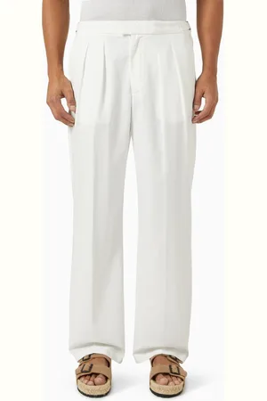 Manière de voir Double-pleated Relaxed-fit Pants in Linen