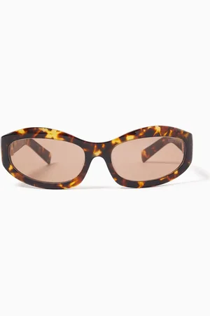 Miu Miu Oval Sunglasses in Acetate