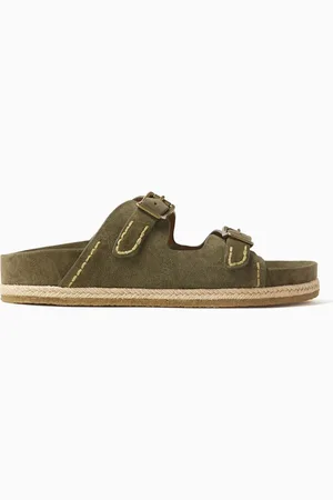 Ralph Lauren Turbach Slides in Suede