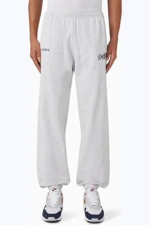 Sporty & Rich Dodgers Serif Sweatpants in Cotton