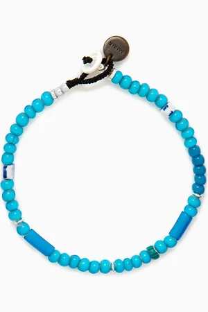 Mikia White Hearts Bracelet
