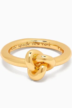 Kate Spade Double Knot Ring in -tone Brass