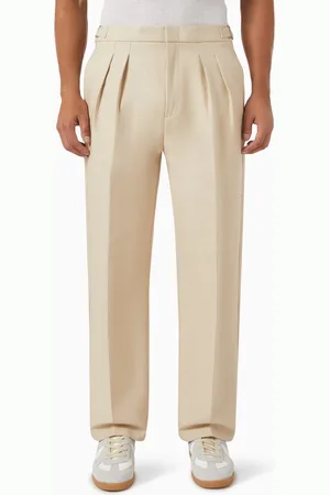 Manière de voir Twin Pleated Pants in Cotton