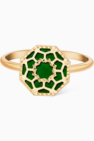 Damas Amelia Marrakesh Mother of Pearl Ring in 18kt Gold