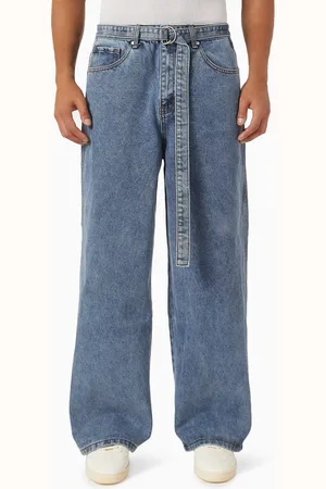 Manière de voir Wide-leg Belted Jeans